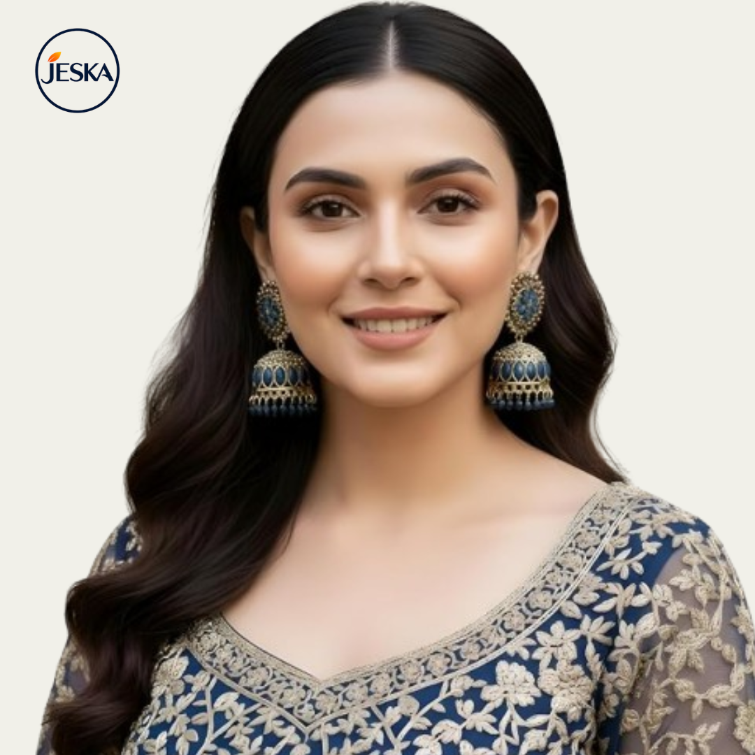 Lightweight Jhumki Jewelry