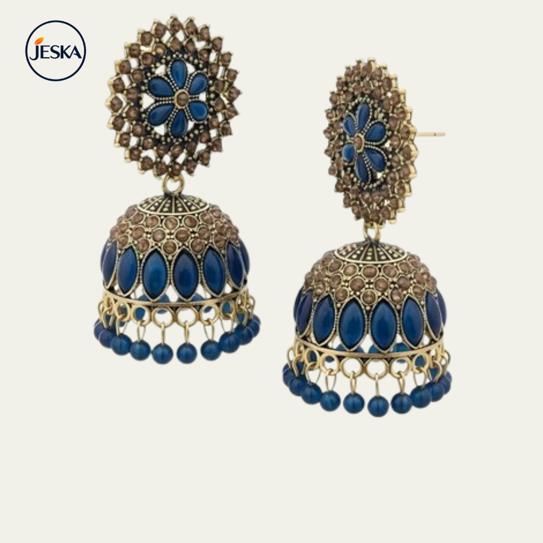 Lightweight Jhumki Jewelry