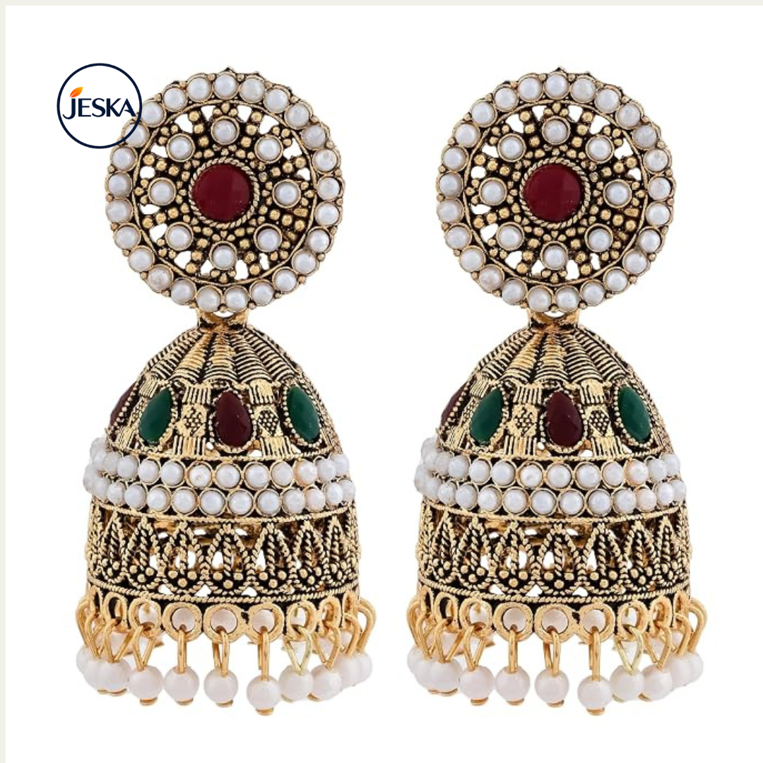 JESKA Jhumkas For Girls Traditional
